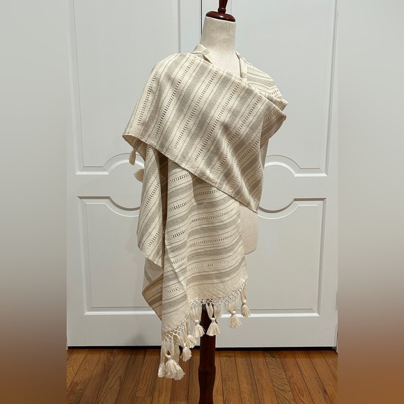 Traditional Mexican rebozo from Oaxaca Mex. Mexican shawl Handloom!